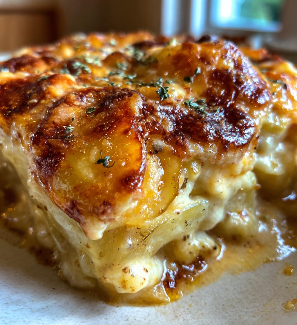 cheesy scalloped potatoes recipe - detail 1