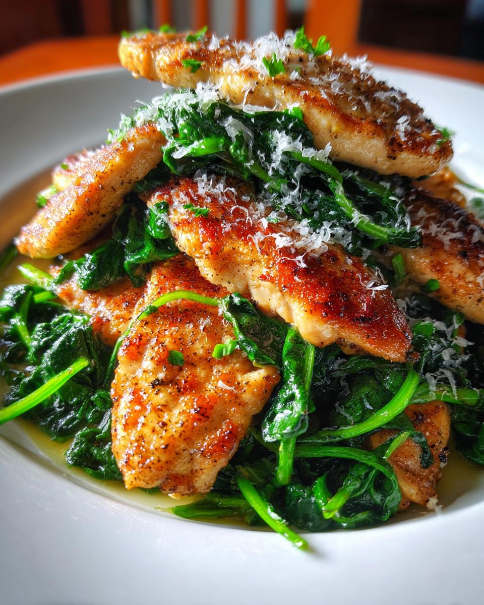 chicken and spinach recipes healthy - detail 1
