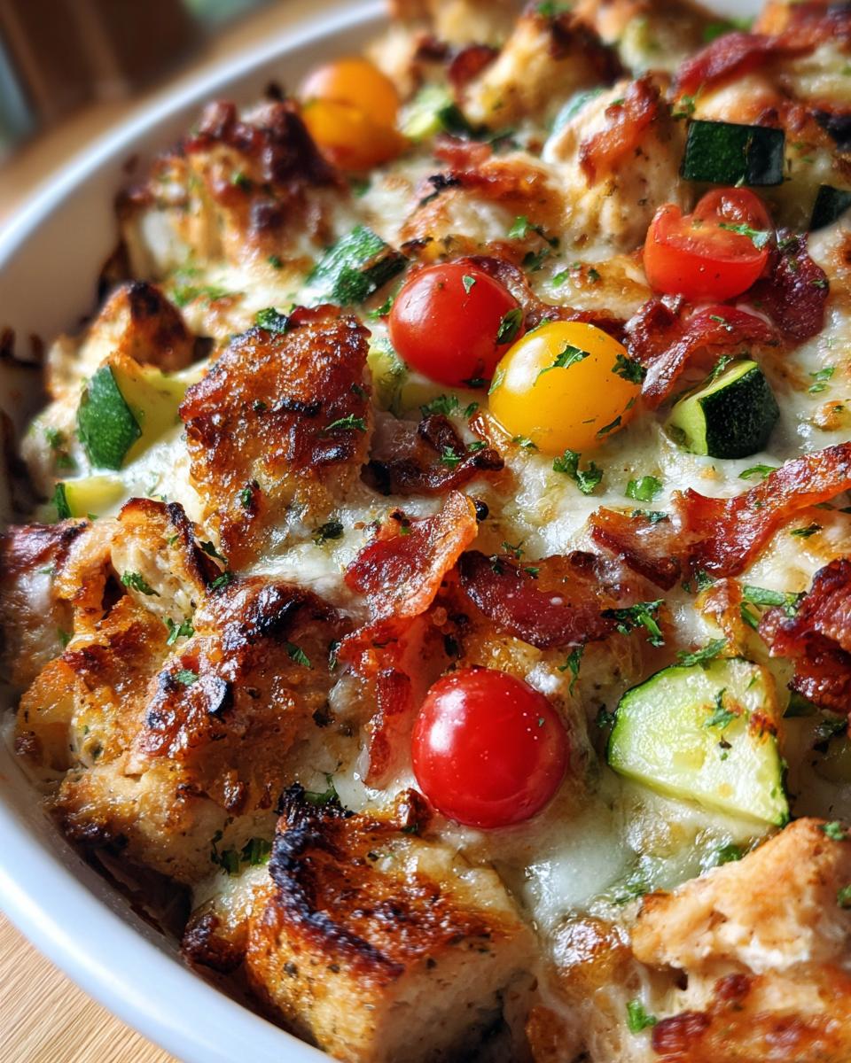 chicken bacon ranch and veggies - detail 1