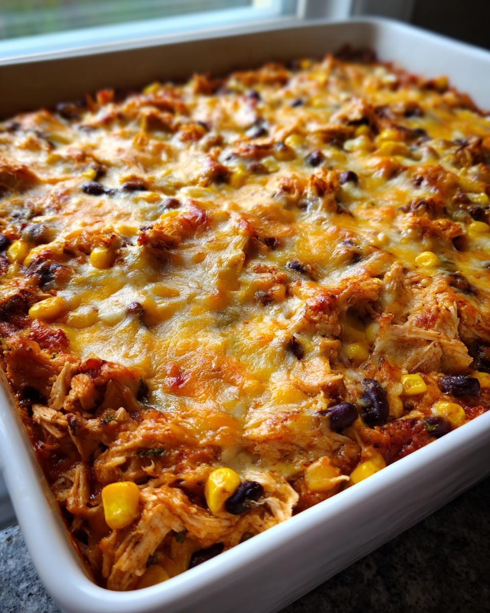 chicken burrito casserole easy recipes - detail 1