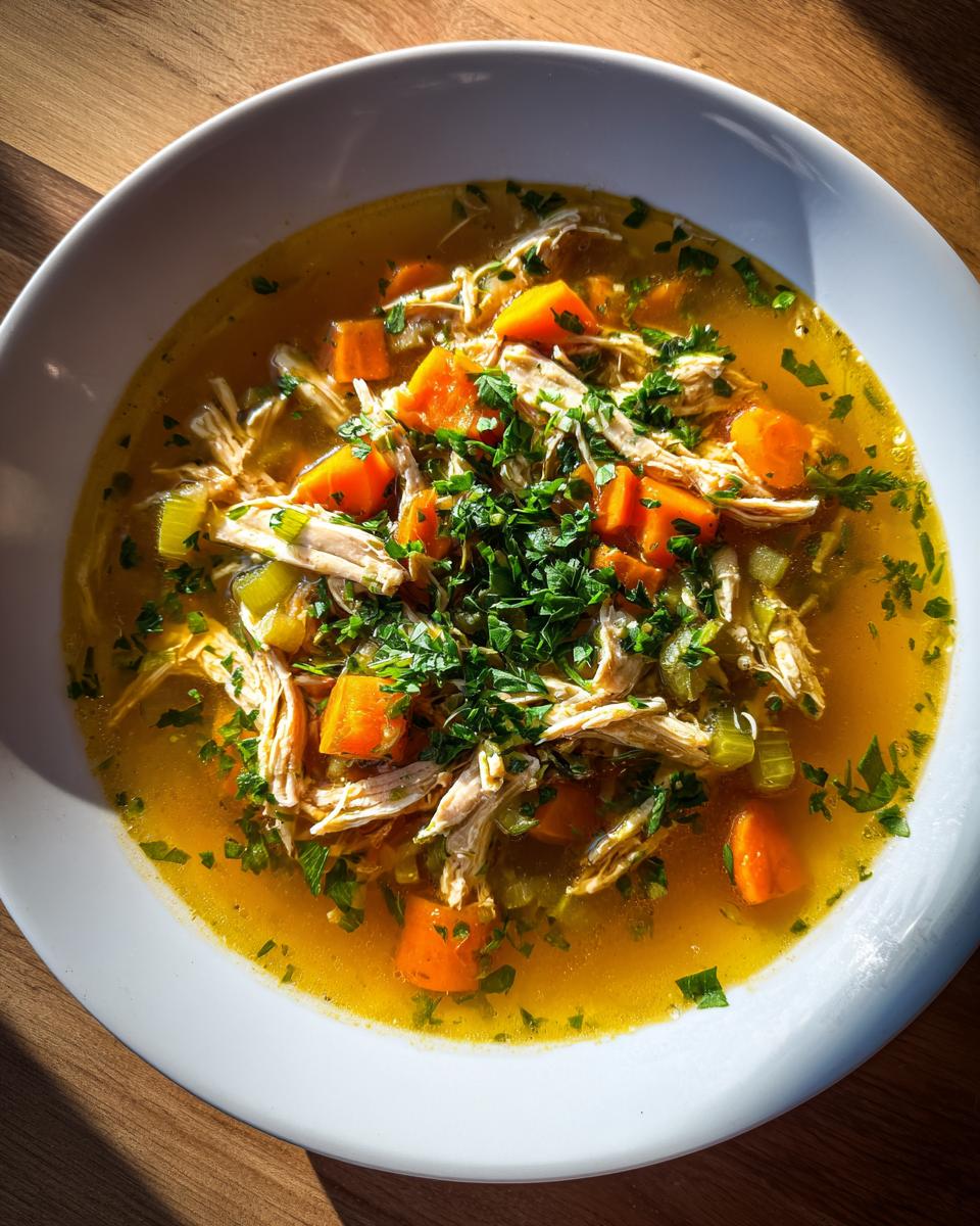 chicken soup for sickness - detail 1