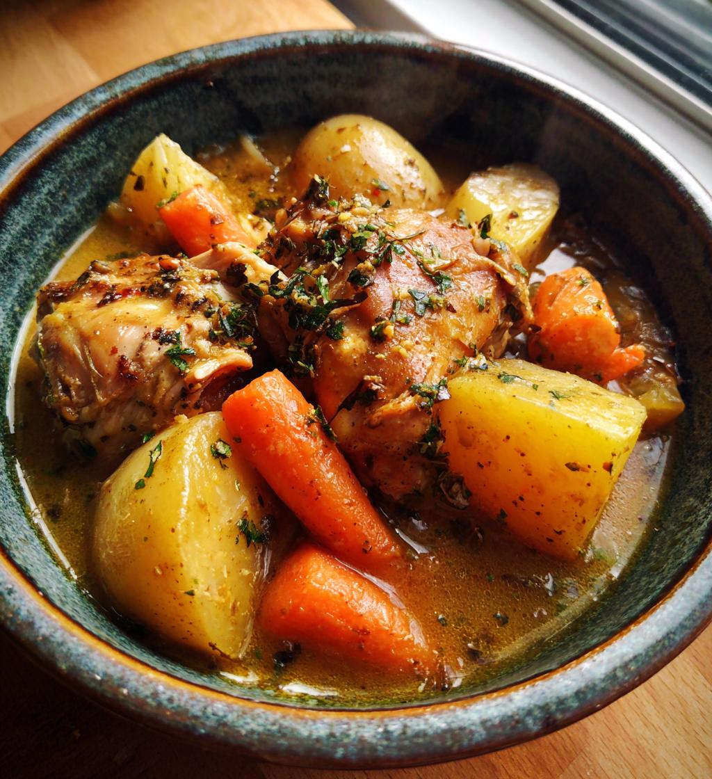 chicken stew - detail 1