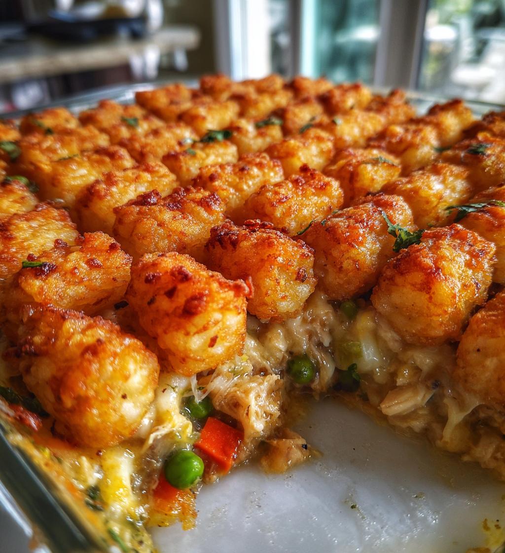 chicken tater tot casserole