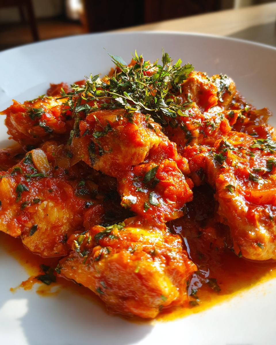 chicken tomato sauce
