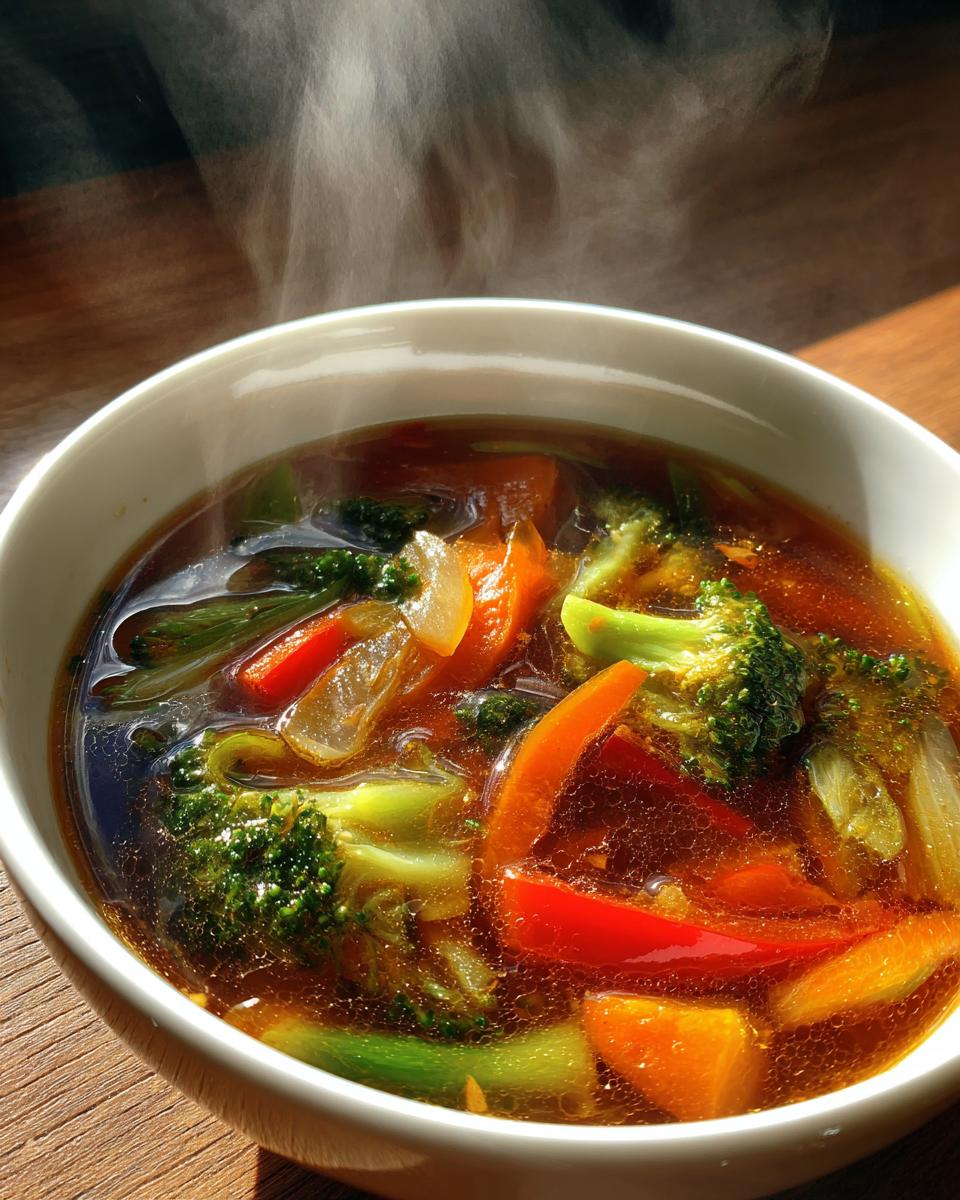 chinese mixed vegetable soup