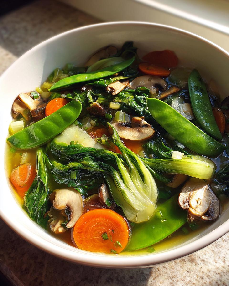 chinese vegetable soup ingredients