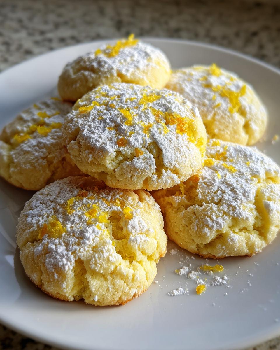 christmas cookies lemon