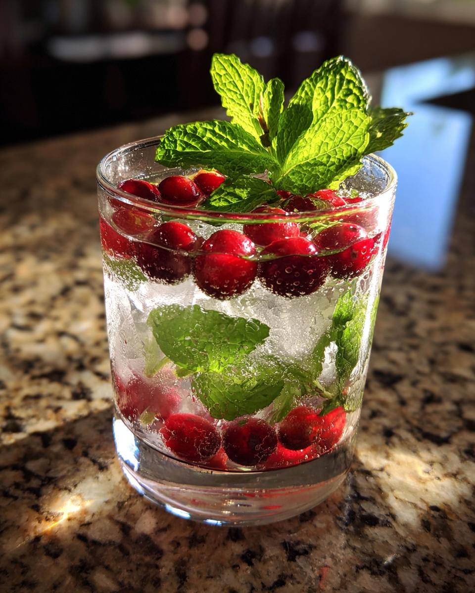 christmas mojito - detail 1