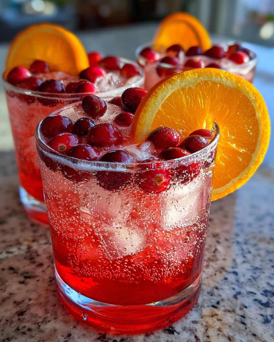 christmas punch cocktail recipe - detail 1