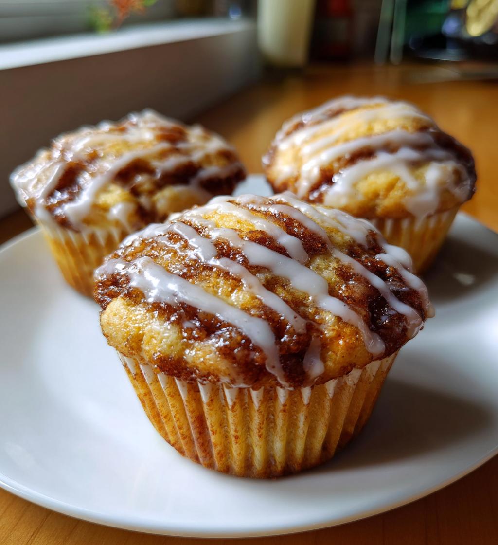 cinnamon roll muffins