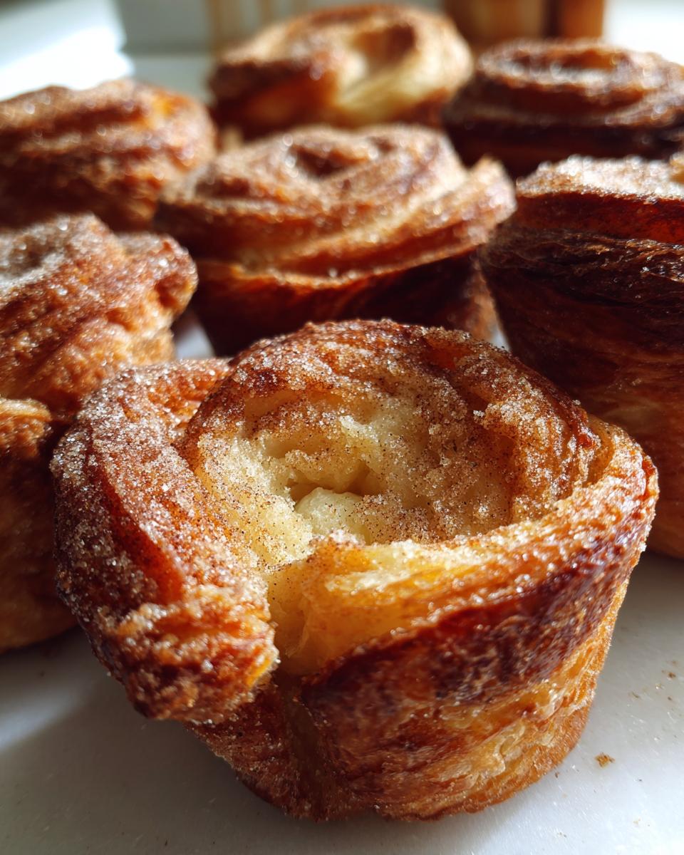 cinnamon sugar cruffins
