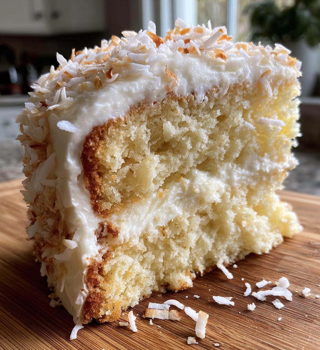 coconut cake using cake mix
