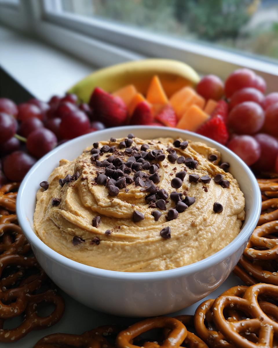 cookie dough dip - detail 1