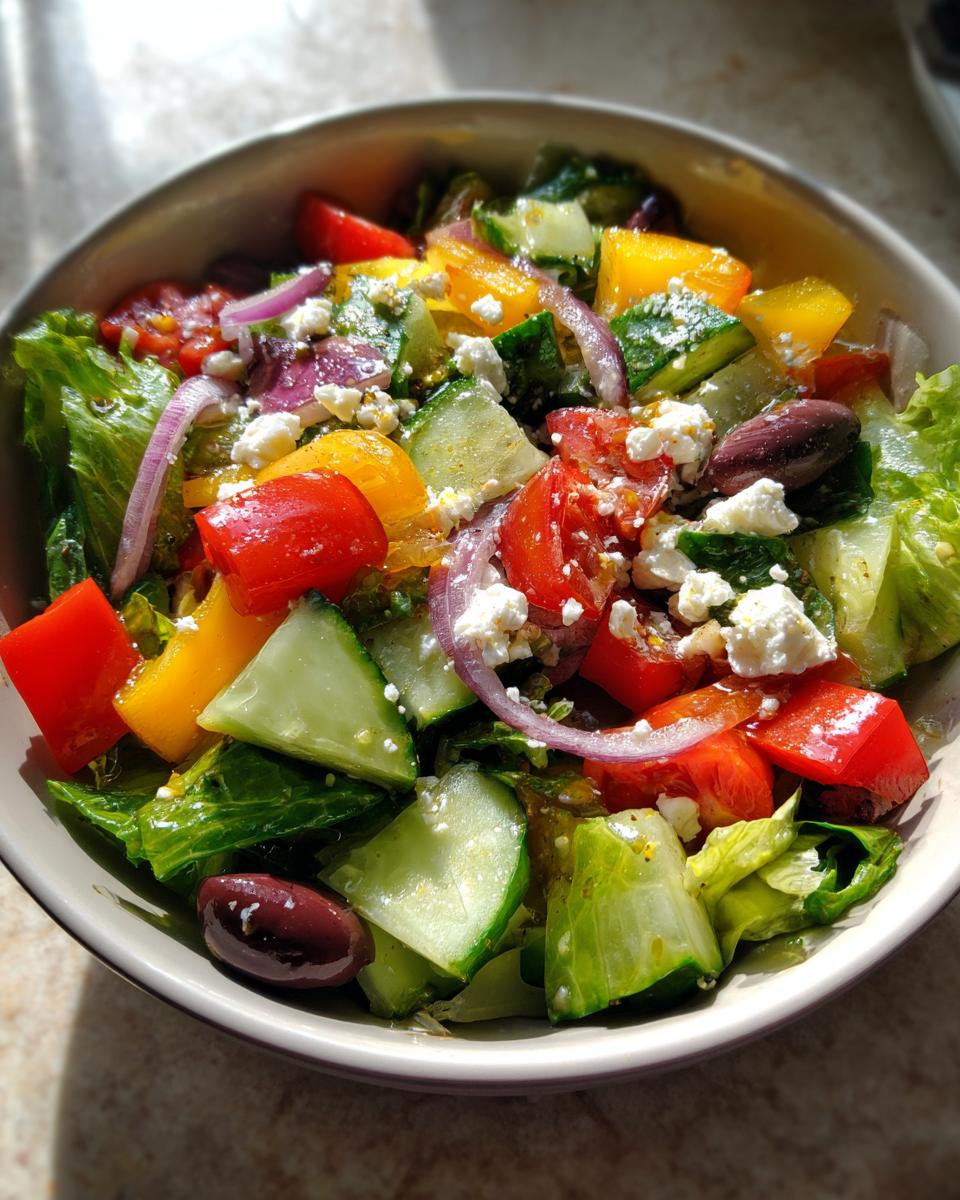 crisp salad - detail 1