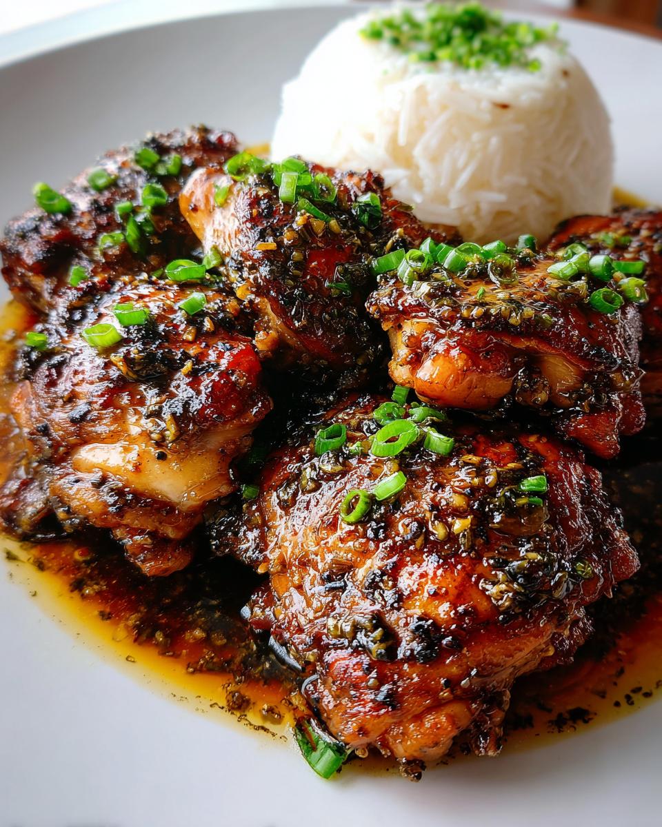 crock pot honey garlic chicken thighs