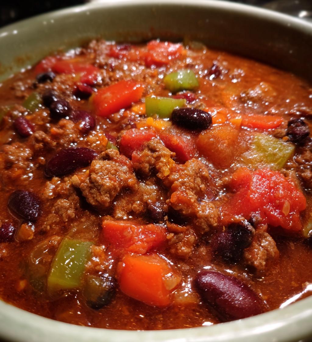 crockpot chili recipe - detail 1