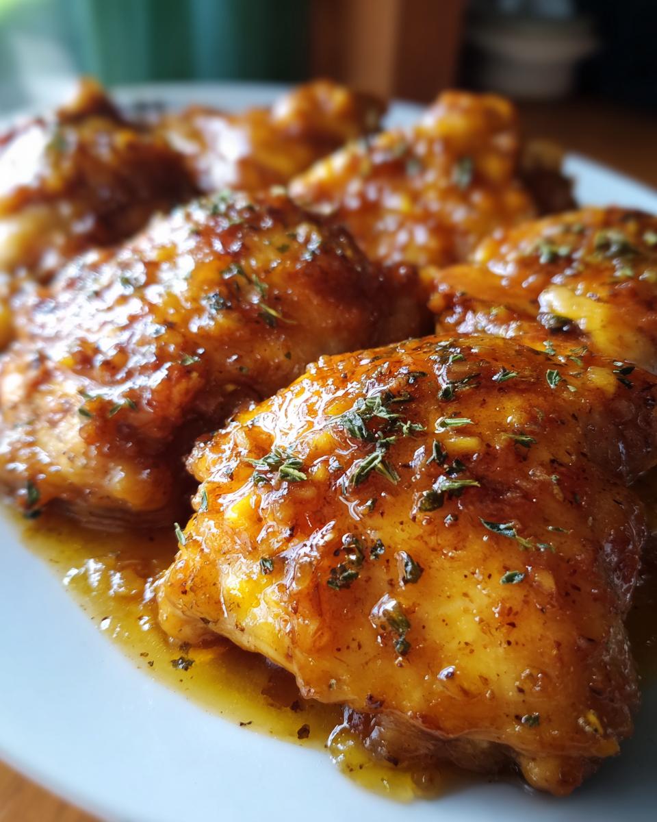 crockpot honey garlic chicken recipe - detail 1