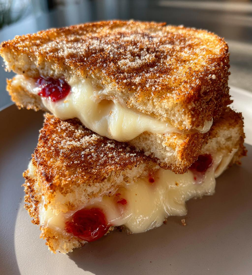 dessert grilled cheese
