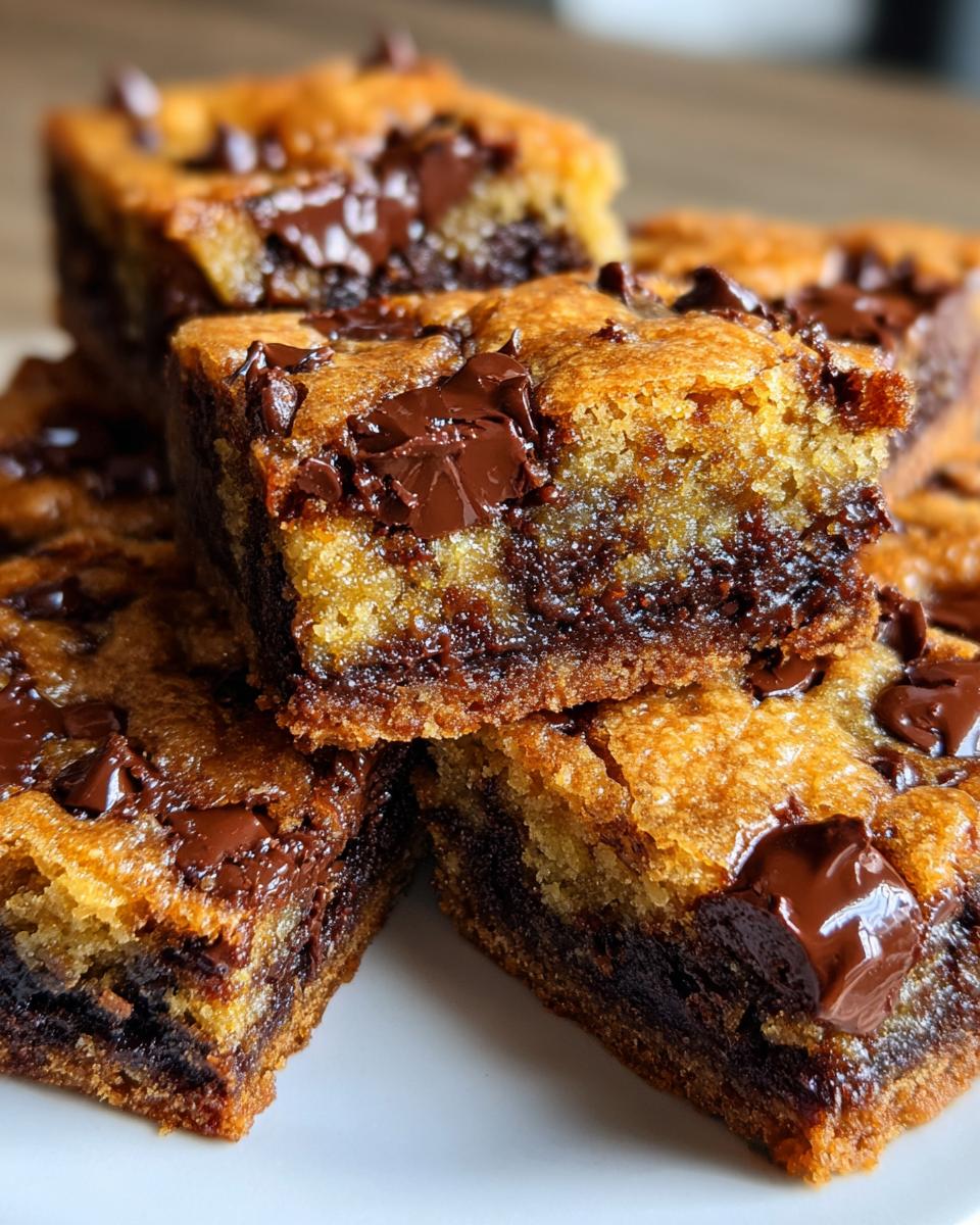 easy dessert bars - detail 1