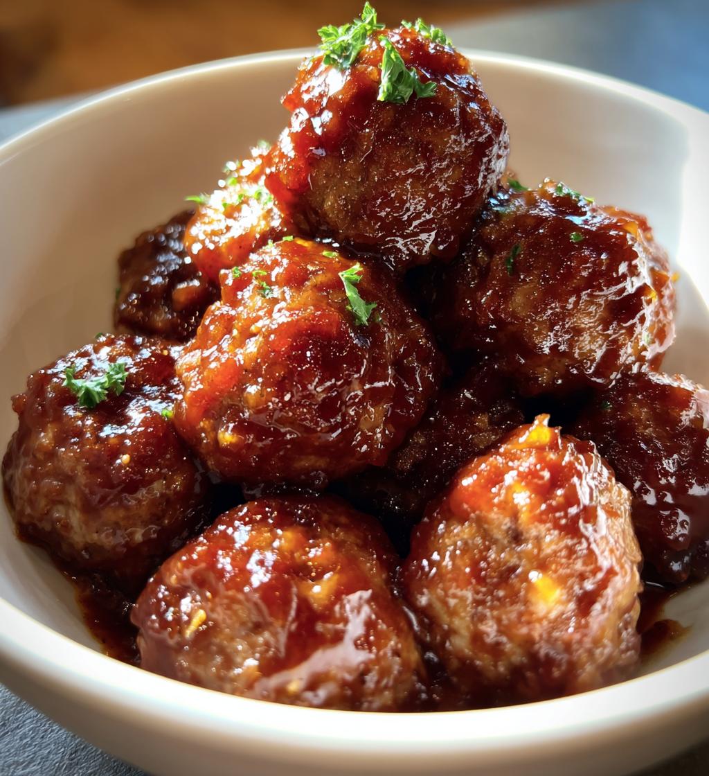 easy grape jelly meatballs recipe