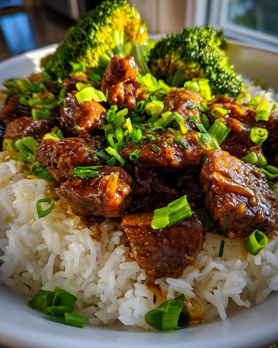 easy sticky beef and rice - detail 1