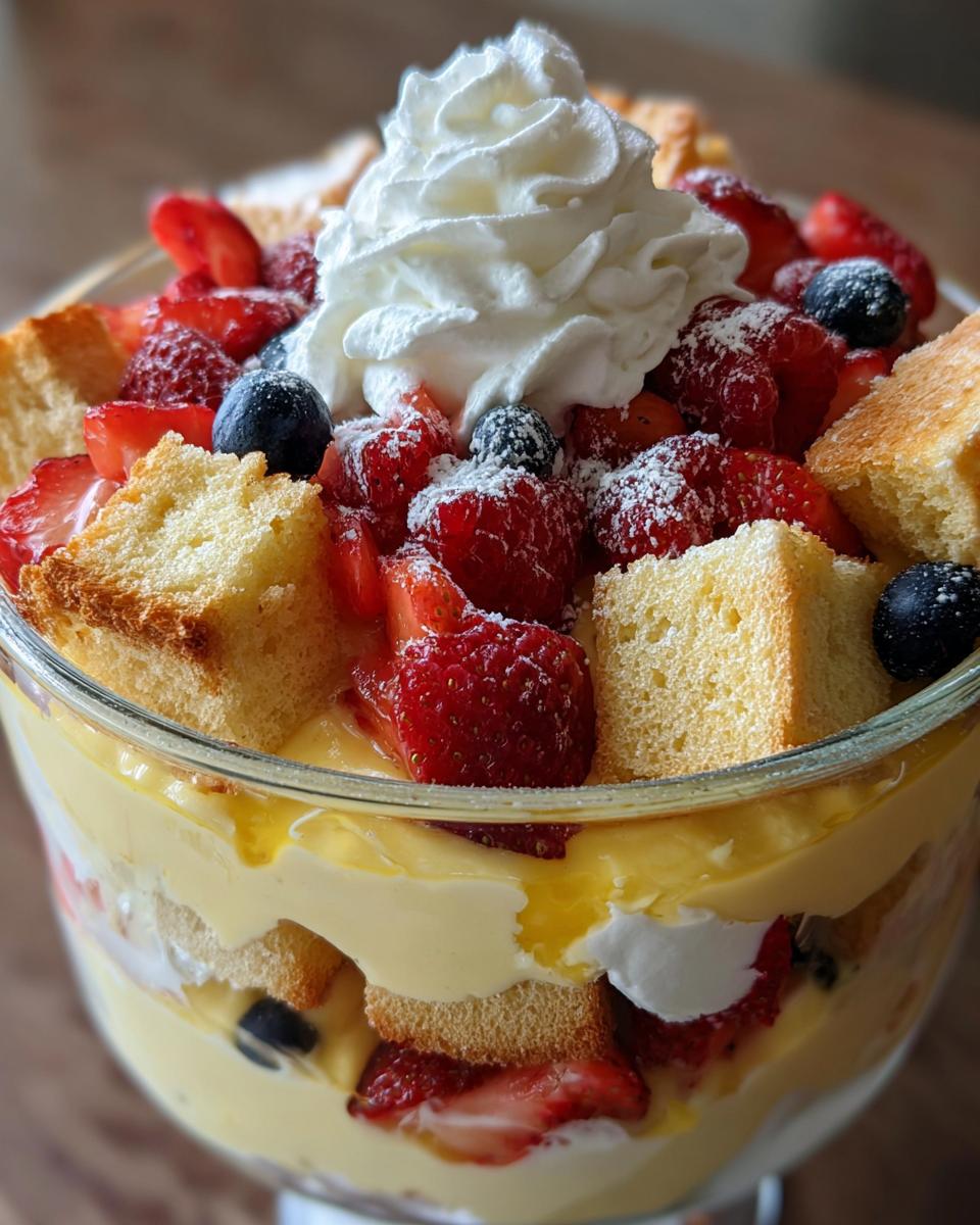 easy trifle desserts