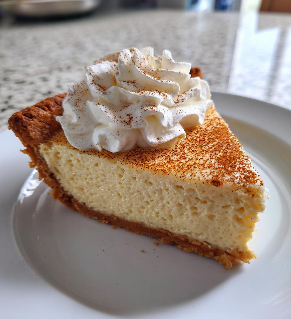 eggnog pie