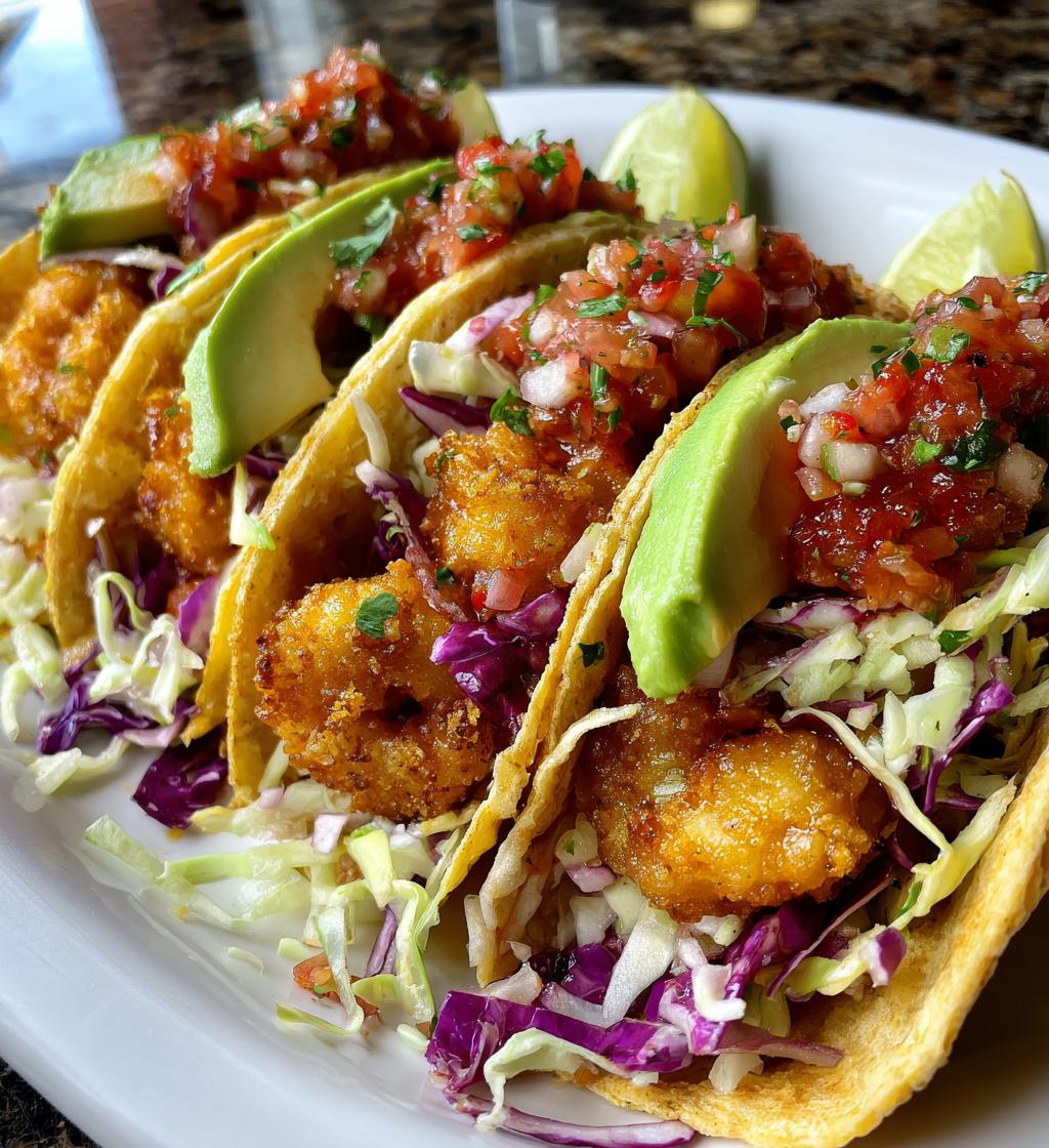 fried shrimp tacos
