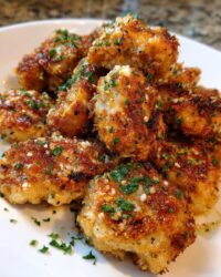 garlic parmesan chicken bites