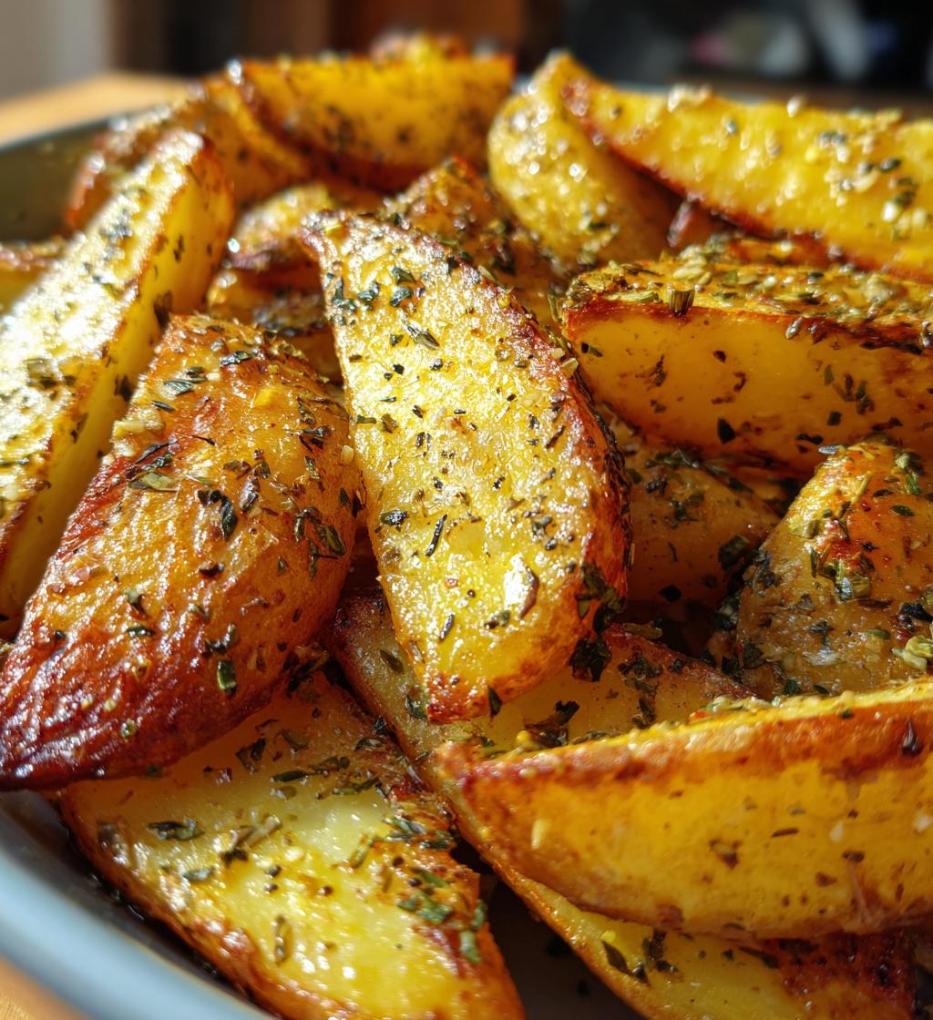 greek lemon potatoes - detail 1