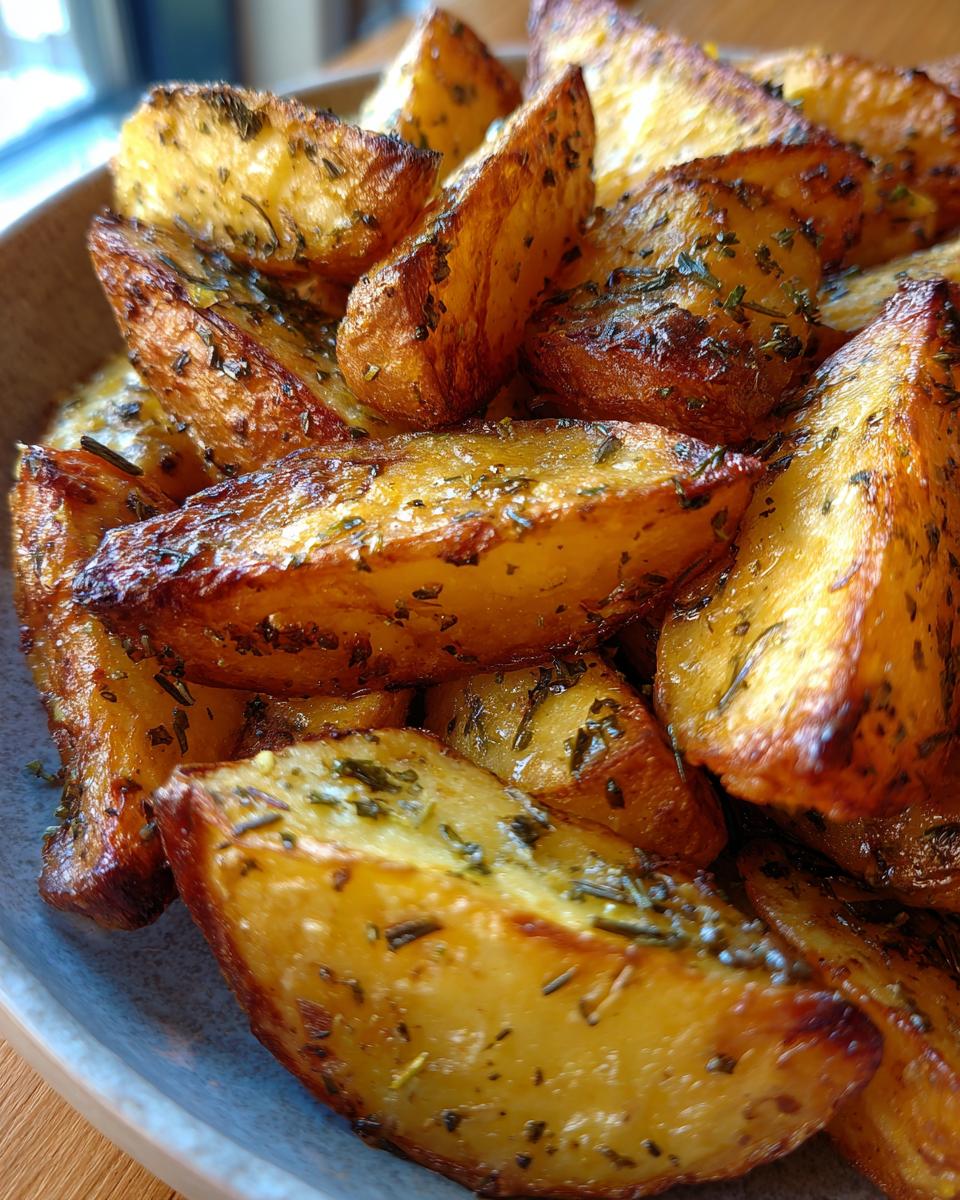 greek potatoes - detail 1