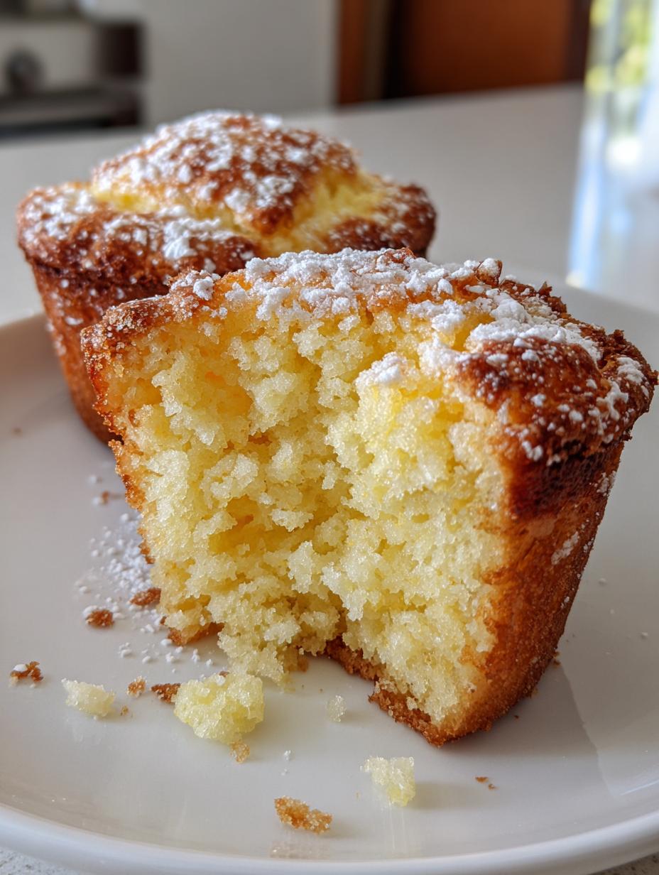 greek yogurt muffins - detail 1