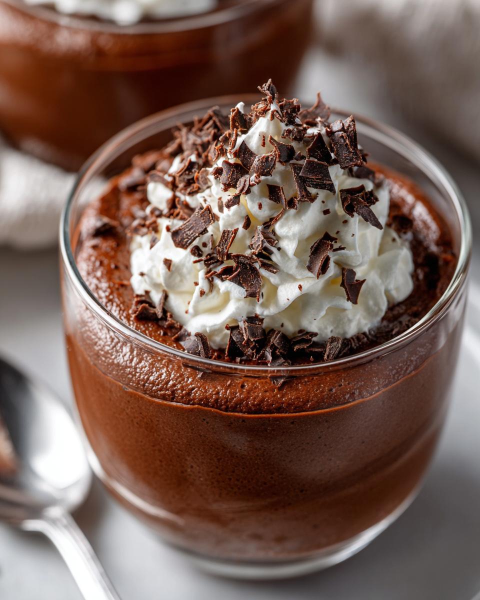groundhog day chocolate mousse