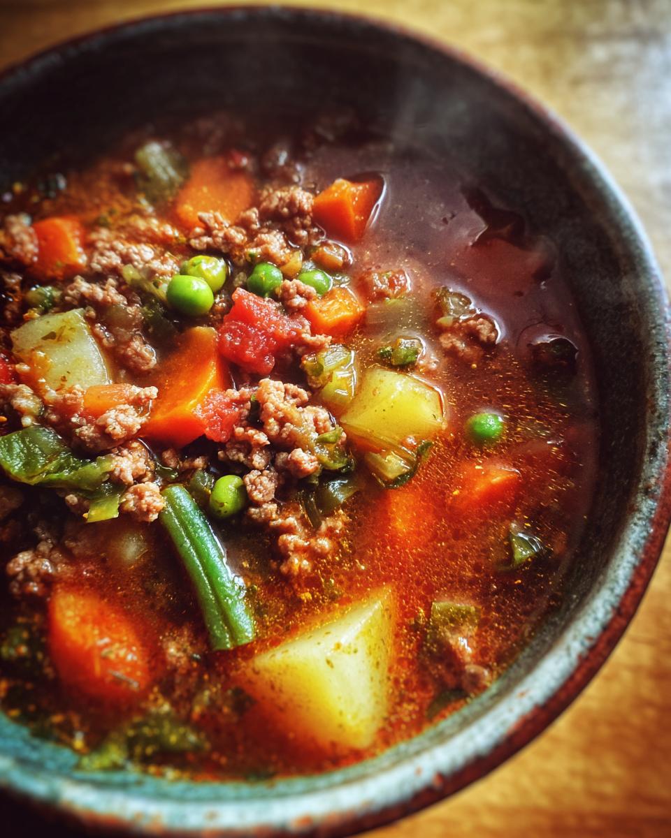 hamburger soup recipe