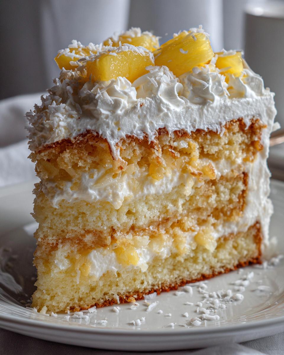 hawaiian cake recipe with whipped cream - detail 1