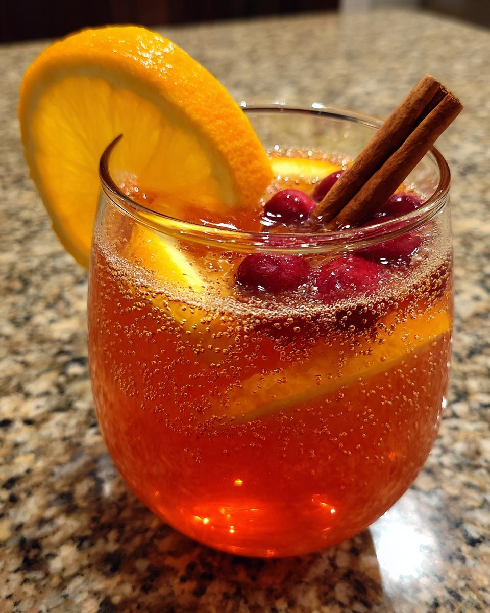 holiday spiced apple punch mocktail recipe