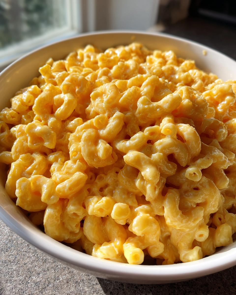 homemade mac and cheese