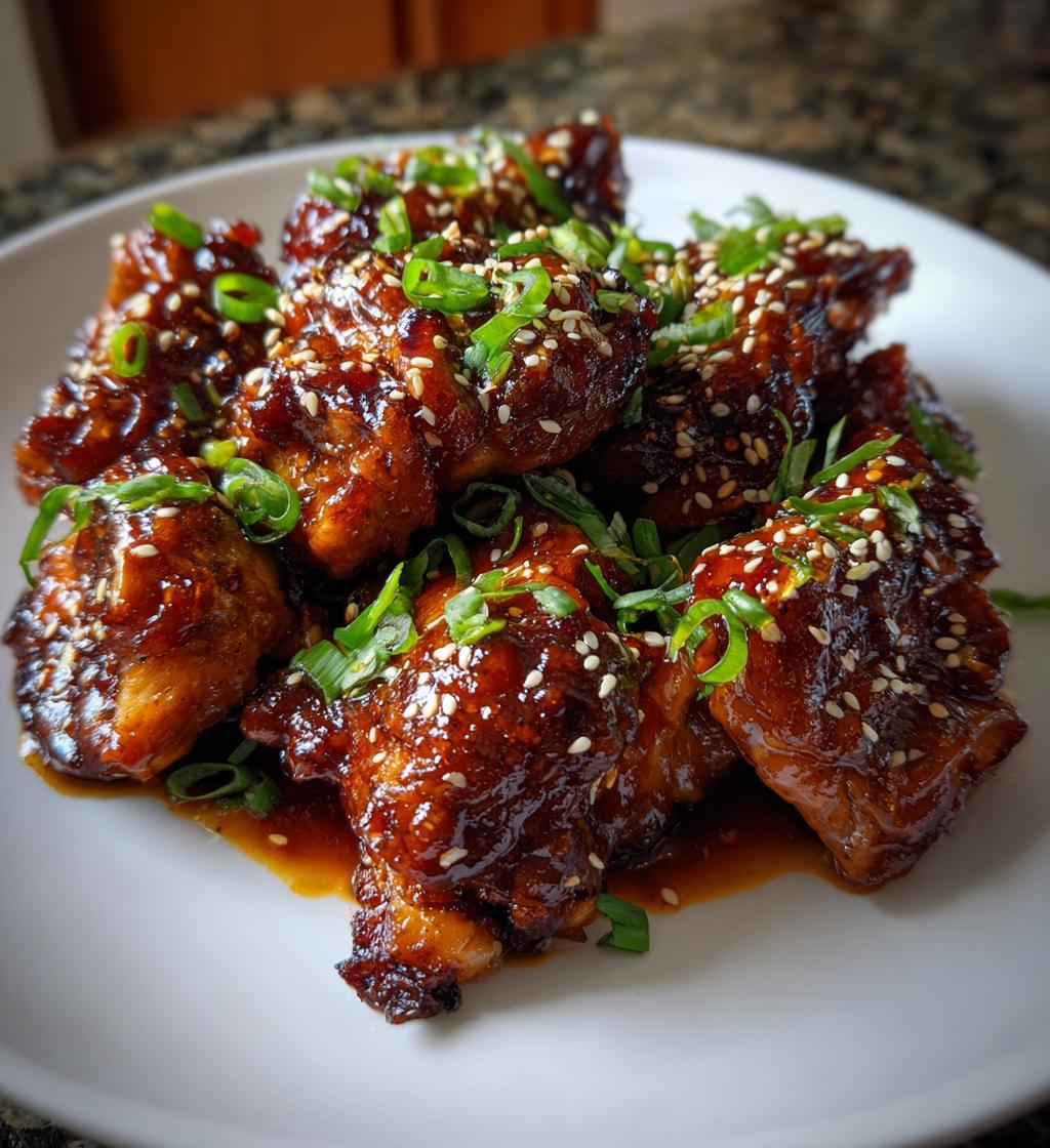 honey garlic crock pot chicken thighs