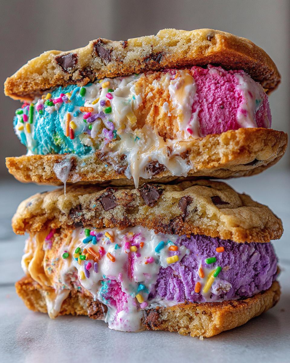 ice cream sandwiches - detail 1
