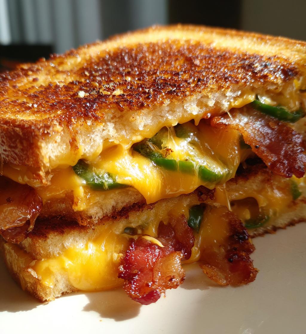 jalapeno bacon grilled cheese
