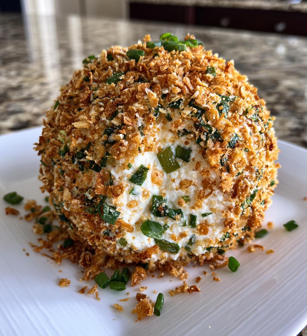 jalapeno popper cheese ball - detail 1