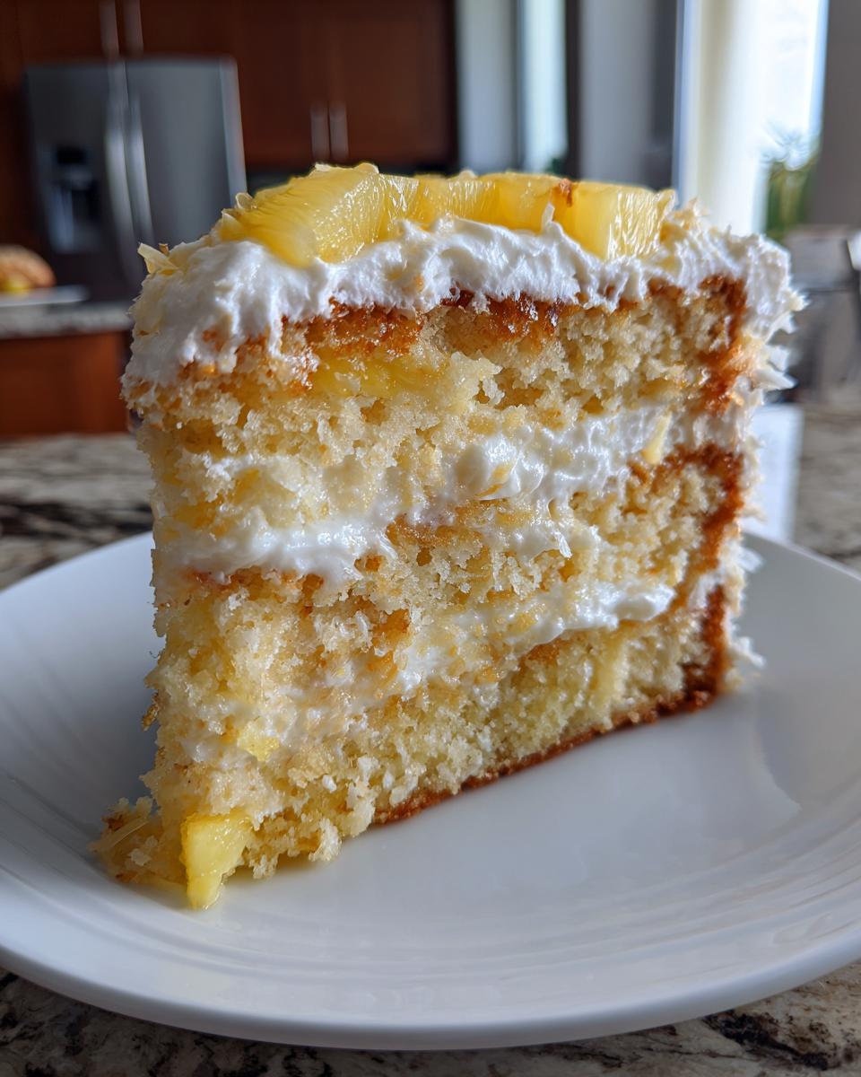 juicy pineapple heaven cake