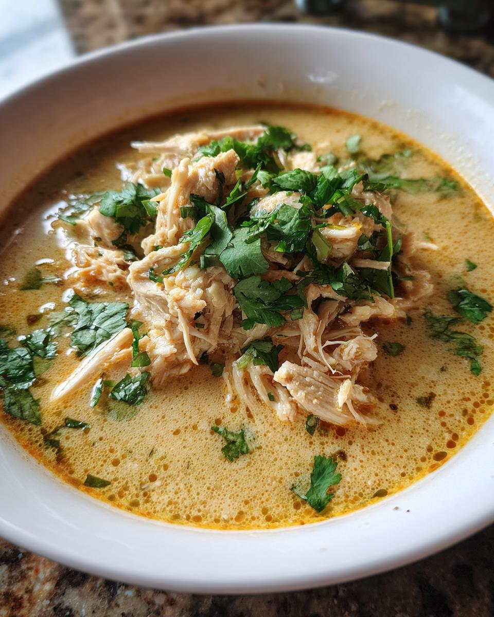 keto white chicken chili hey keto mama - detail 1