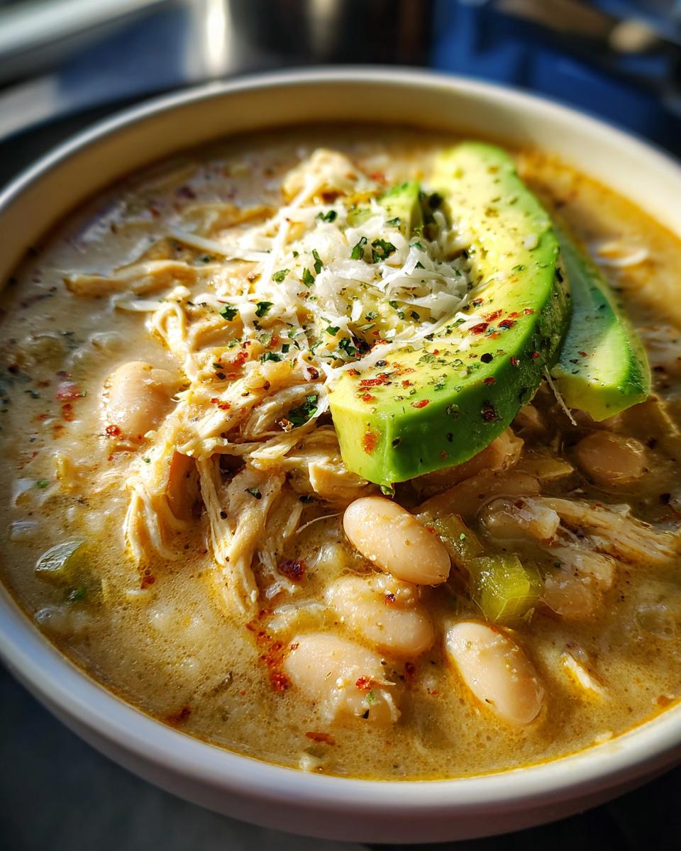 keto white chicken chili