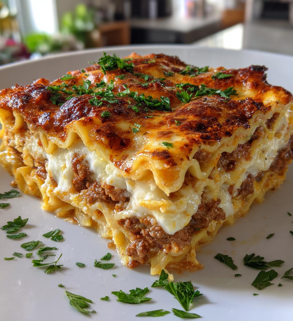 lasagna casserole - detail 1