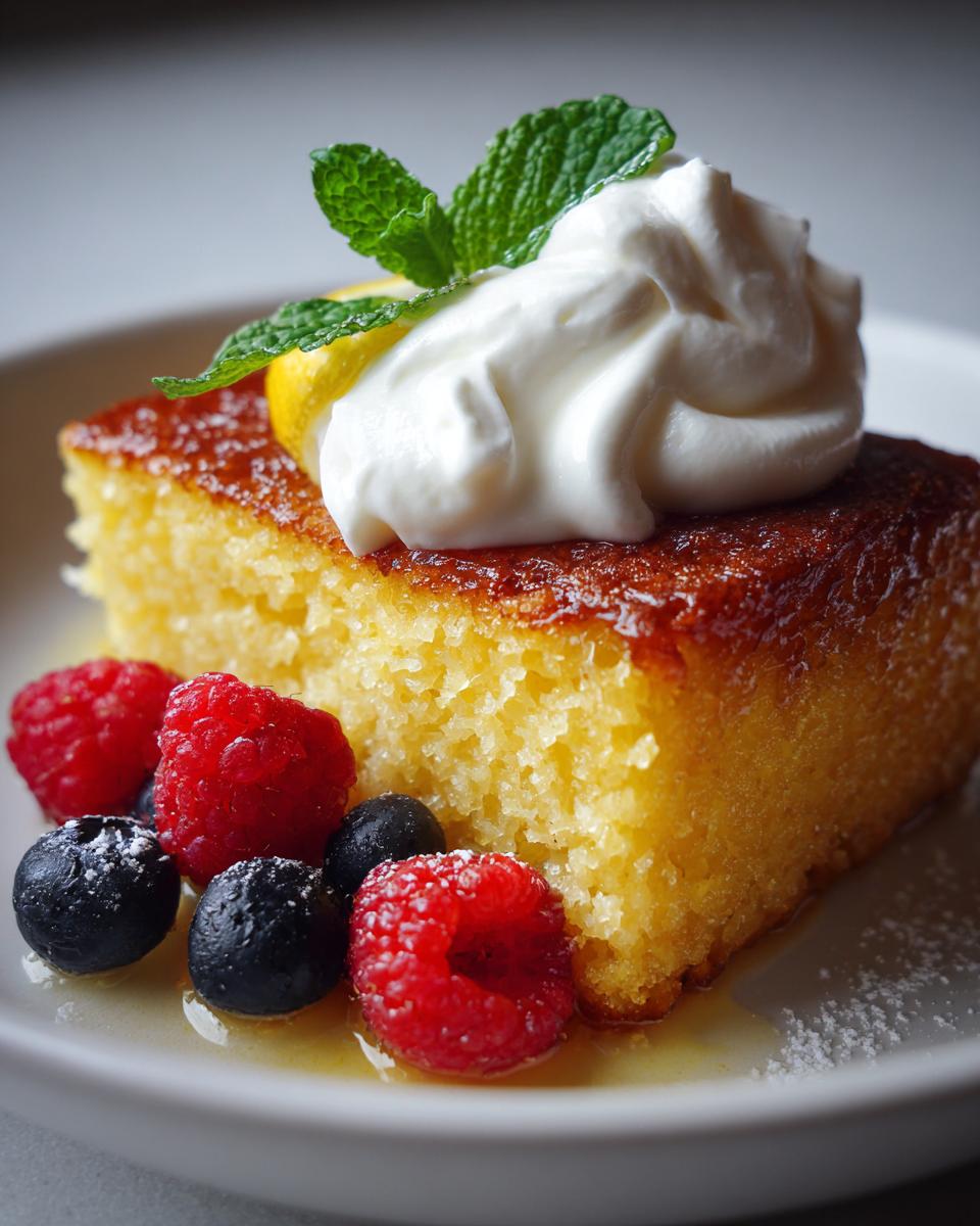 lemon dessert - detail 1