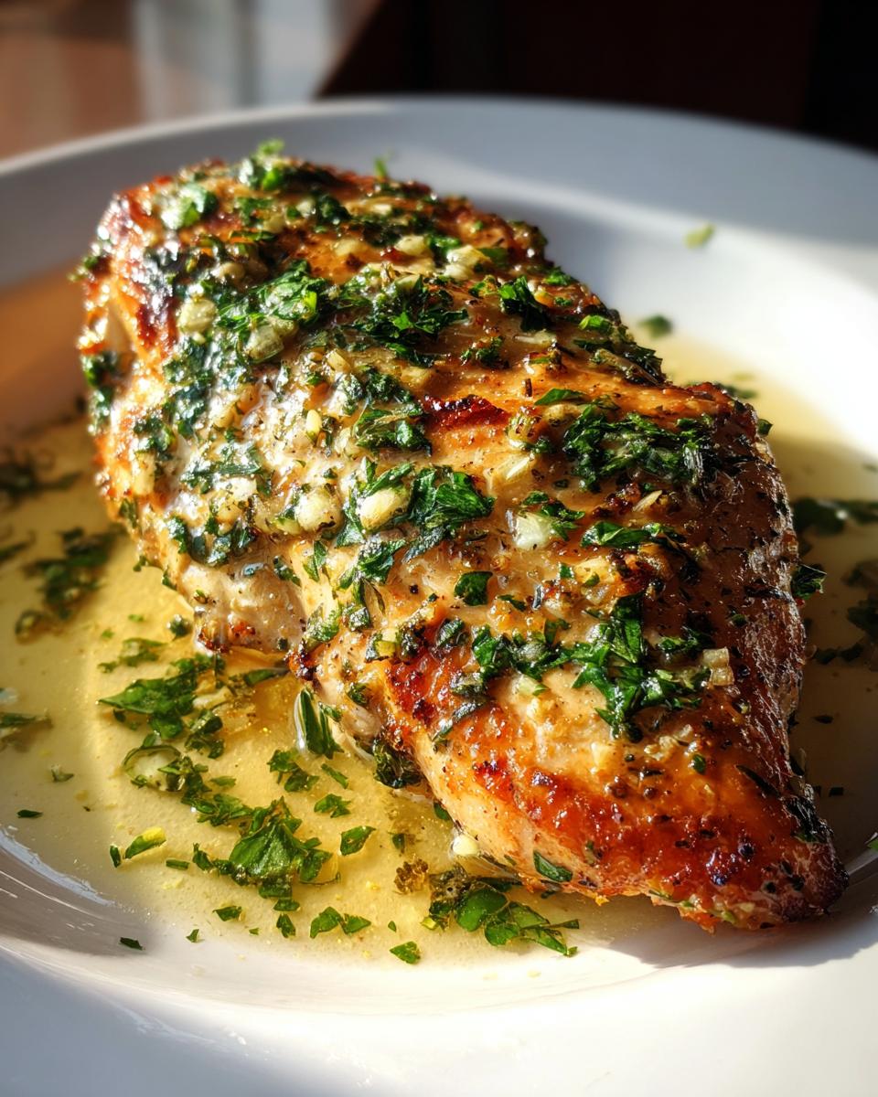 lemon garlic chicken - detail 1