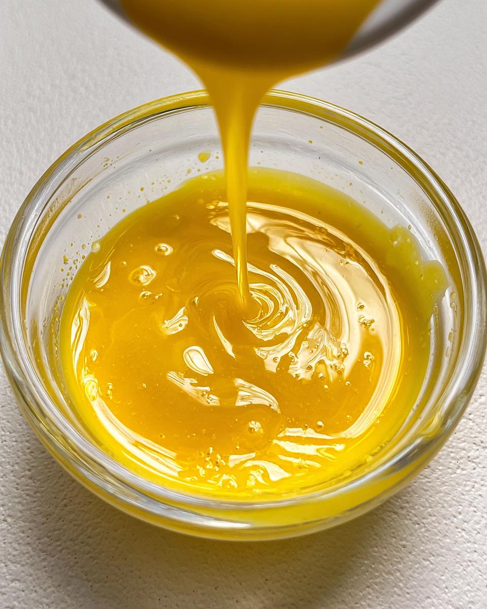 lemon vinaigrette dressing - detail 1
