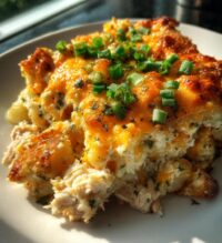 loaded potato ranch chicken casserole