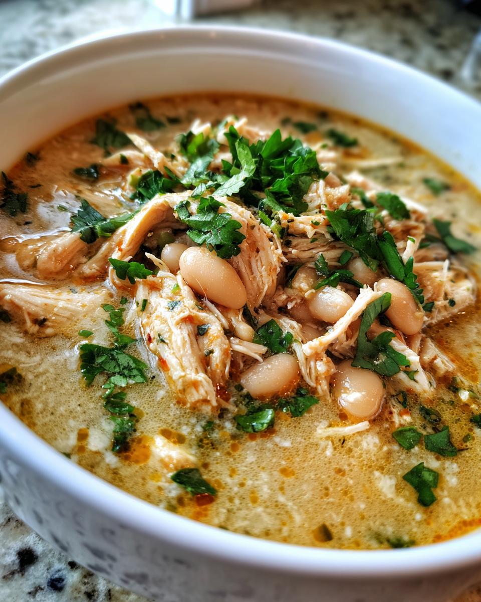 low carb white chicken chili